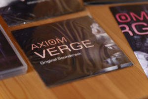 Le CD SoundTrack d'Axiom Verge