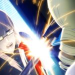 Chaîne de combat numérique d'anime avec personnages en action lors d'un jeu vidéo de combat, mettant en valeur l'énergie, l'intensité et la compétition dans l'univers d'Air-Gaming.