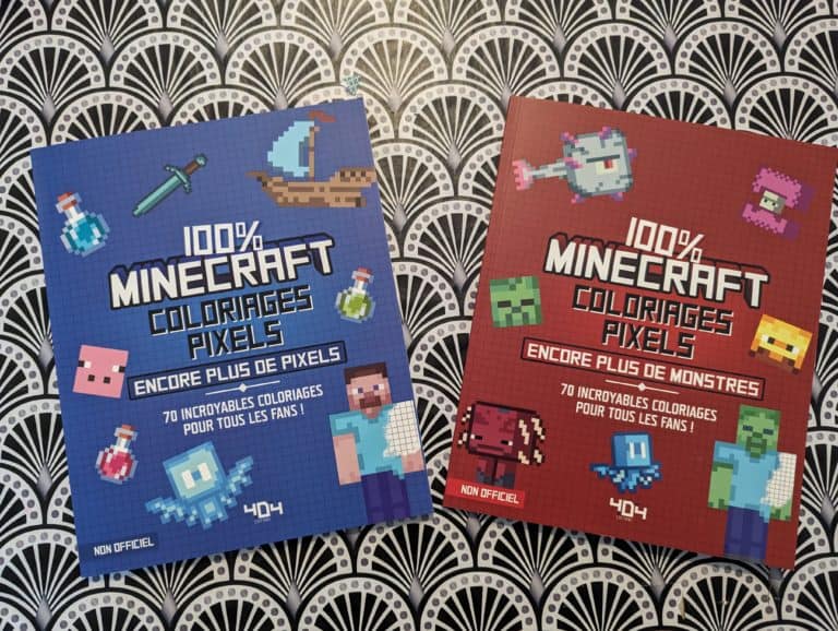Coloriages Pixel 100% Minecraft