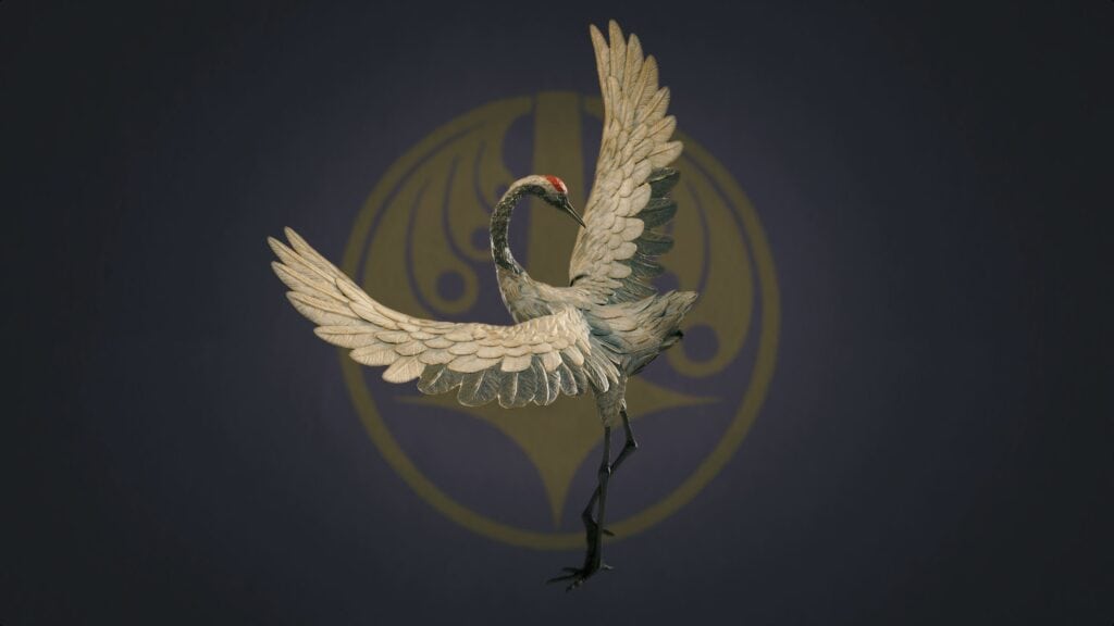 Cuillier en porcelaine, figurine de chien élégant, sculpture d'oiseau grue en métal, décoration artistique de style japonais, décor d'artisanat traditionnel pour collection ou décoration intérieure.