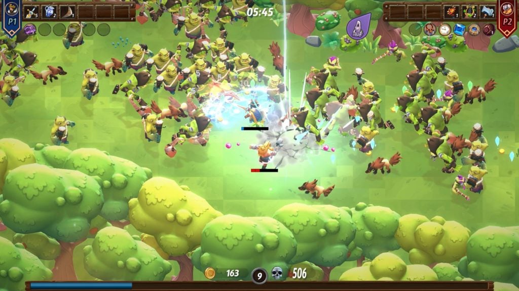Attack d'hero en jeu de stratégie combat en ligne, guerriers contre monstres, graphismes colorés, gameplay dynamique, tactique, amusement, combat multijoueur, animation vibrante, univers fantastique.
