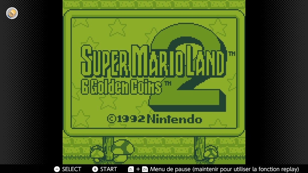 Super mario land 2 golden coins jeu vidéo rétro pour consoles portables nintendo game boy.