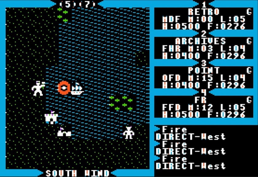 Retro jeu vidéo d'arcade classique des années 80, gameplay pixelisé avec vaisseaux et explosions, musique chiptune, pour les amateurs de jeux rétro et de nostalgia gaming.