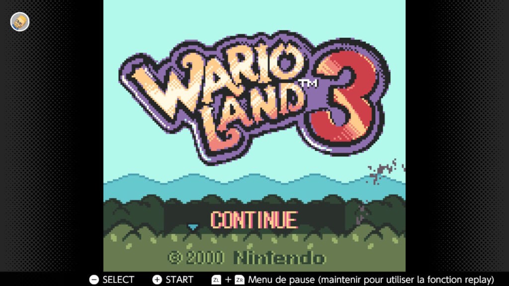 Mario Land 3 logo pixel art jeu vidéo rétro NES ambiance nostalgique.