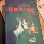 Behind