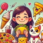 Taco, Chat, Bouc, Cheese, Pizza