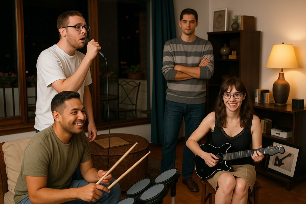 Image IA faites depuis une image originale. Certains se reconnaitront!