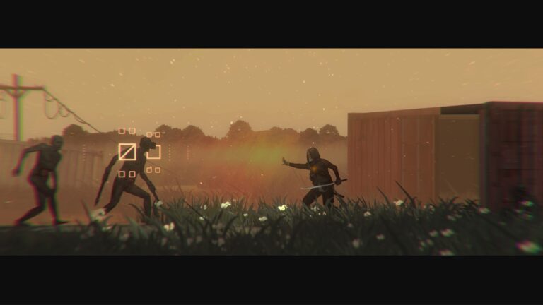 Squelettes dans un jeu vidéo de combat, scènes de bataille intense en extérieur.