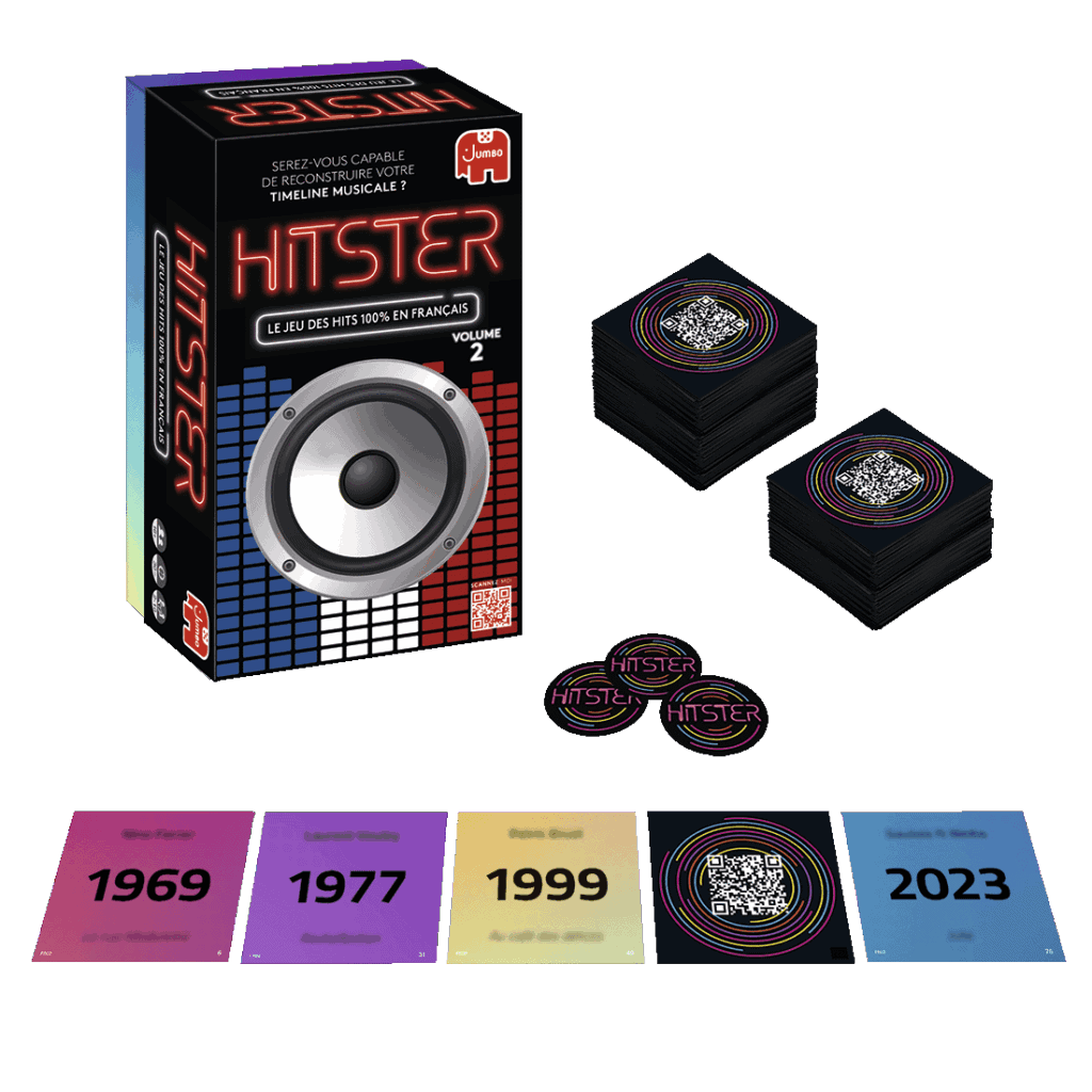 Moyenne, connexion, musique, jeu, hits, français, collections de cartes, chronologie, mise à jour, événements importants, nostalgie, 1969, 1977, 1999, 2023.