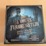 Un jeu de société inspiré de Frankenstein avec un décor sombre et mystérieux, parfait pour les amateurs de jeux d'horreur et d'aventure en famille ou entre amis.