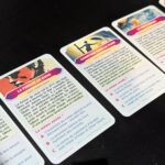 Alt text: Cartes de jeux de société Air-Gaming avec descriptions en français, affichant différents thèmes et styles pour les amateurs de jeux.