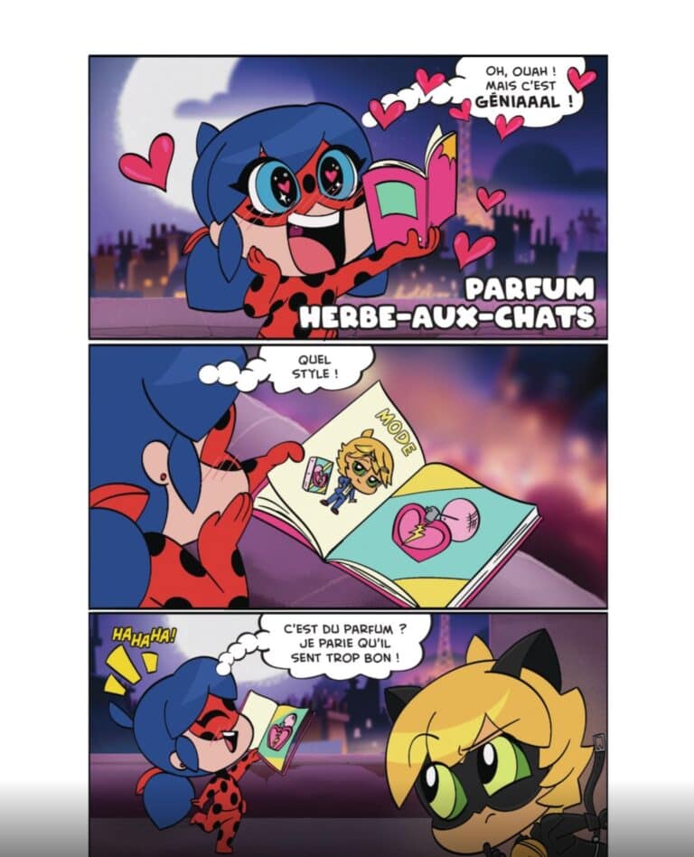 Herbe-aux-Chats, bande dessinée, personnages animés, style manga, produits de parfum pour animaux, Cosplay, mode, humour, chat mascotte, accessoires pour animaux, parc d'attractions, vie quotidienne, cœurs, couleurs vives, jeux de rôle, comédie, personnages mignons, amour, animaux de compagnie, amusement, bandes dessinées pour enfants.