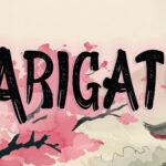 Une illustration artistique de style japonais avec un temple traditionnel et un cerisier en fleurs, évoquant la culture japonaise.