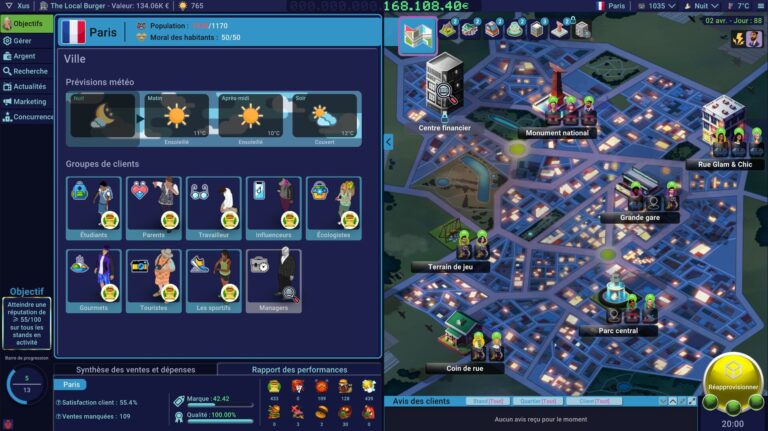 Jeu de gestion de ville, simulation urbaine et stratégie avec Air-Gaming pour les amateurs de construction et de développement urbain.