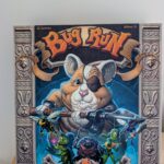 2. Jeu de société "Big Run" avec illustrations de héros animaux et figurants fantastiques, parfait pour les amateurs de jeux de stratégie et d'aventure.