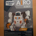 Robot IARO, robot d'intelligence artificielle avec Bluetooth, conçu pour l'apprentissage et le jeu interactif.
