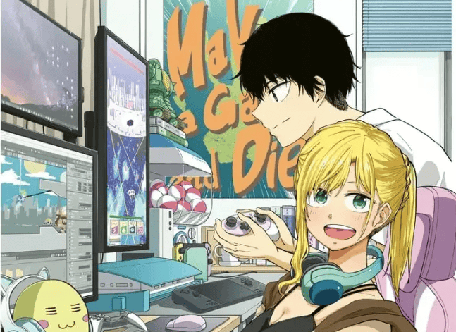 Joueur de jeux vidéo et développeurs en action dans un environnement de gaming, illustrant la passion pour le développement de jeux et la création de contenus numériques.