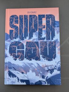Couverture de la bande dessinée Super-GAU illustrant une scène dramatique avec des personnages et un accident de voiture, évoquant tension et suspense pour les amateurs de comics.