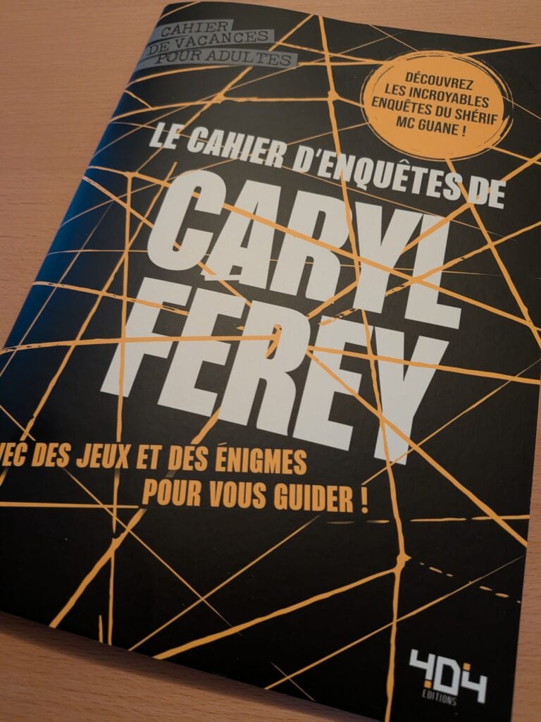 Enquête captivante inspirée par Caryl Ferey, parfait pour les amateurs de jeux et d'énigmes, offrant une expérience immersive pour adultes.