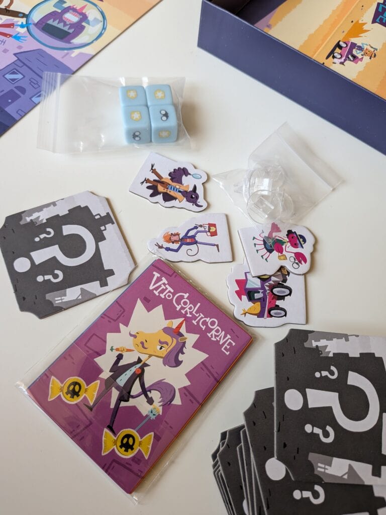 Jeu de société Air-Gaming avec cartes, dés et accessoires pour enfants, idéal pour jouer en famille ou entre amis. Parfait pour stimuler la créativité et la stratégie lors de parties amusantes.