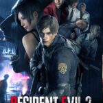 Images promotionnelles de Resident Evil 2, 3 et 4 pour Nintendo Switch, mettant en avant les personnages et l'ambiance sombre des jeux.